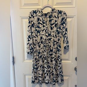 Long sleeve work wear dress